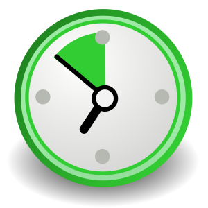 Orologio verde.svg