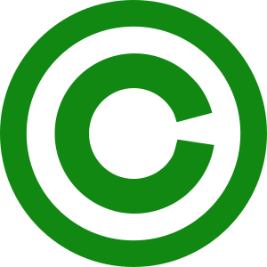 Copyright Sign (Green).svg
